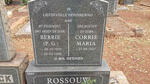 ROSSOUW P.G. 1915-1998 & Maria 1927-