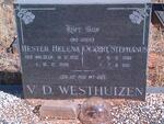 WESTHUIZEN Ockert Stephanus, v.d. 1885-1961 & Hester Helena WALDECK 1892-1959