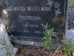 EBERSOHN Catharina Wilhelmina nee BOTHA 1879-1920