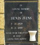 IVINS Denis 1929-1999