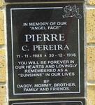 PEREIRA Pierre C. 1988-1998