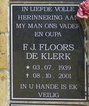 KLERK F.J. Floors, de 1939-2001