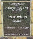 SAULS Leslie Collin 1946-2004