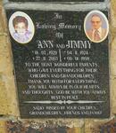 ? Jimmy 1924-1998 & Ann 1929-2003