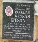 GIBSON Douglas Kennith 1947-1996
