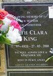 KING ??ith Clara 1920-2010