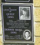 DING Dennis Basil 1924-2010 & Quely 1931-2001