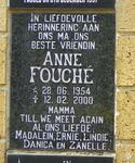 FOUCHÉ Anne 1954-2000