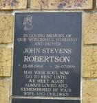 ROBERTSON John Stevens 1968-1999