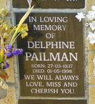 PAILMAN Delphine 1937-1998