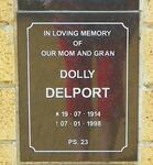 DELPORT Dolly 1914-1998