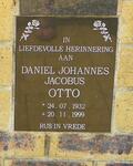 OTTO Daniel Johannes Jacobus 1932-1999