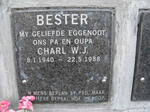 BESTER Charl W.J. 1940-1988