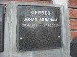 GERBER Johan Abraham 1928-2010