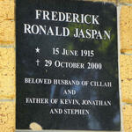 JASPAN Frederick Ronald 1915-2000