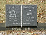 DREYER Pieter Jacobus Grobler 1918-1992 & Ofni 1924-1981