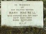 MACNEILL Mary  -1936