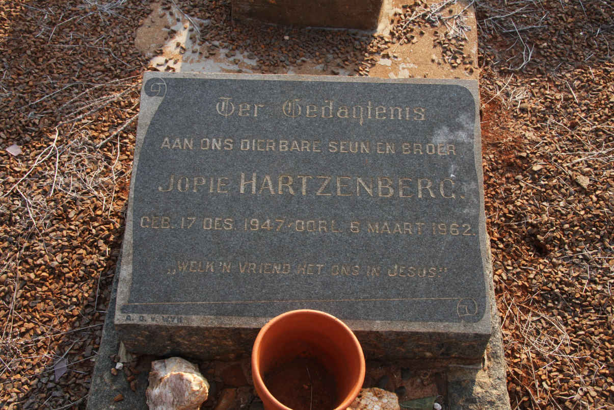 HARTZENBERG Jopie 1947-1962