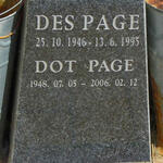 PAGE Des 1946-1995 & Dot 1948-2006