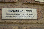 LESTER Frank Michael 1946-2009
