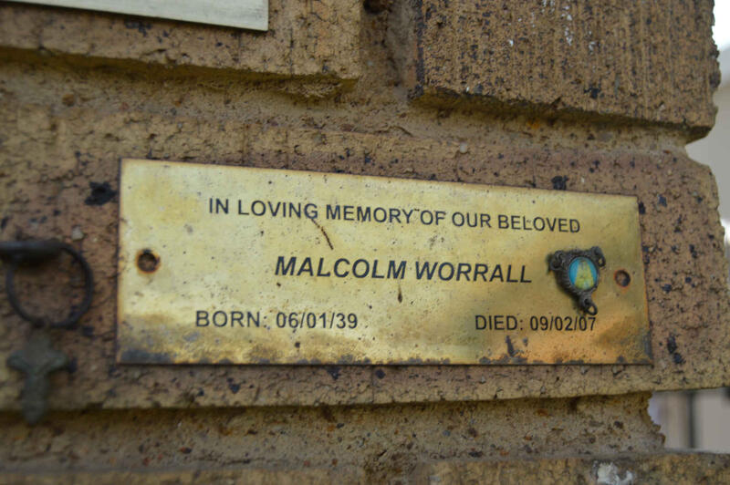 WORRALL Malcolm 1939-2007