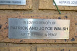 WALSH Patrick & Joyce