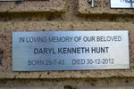 HUNT Daryl Kenneth 1943-2012