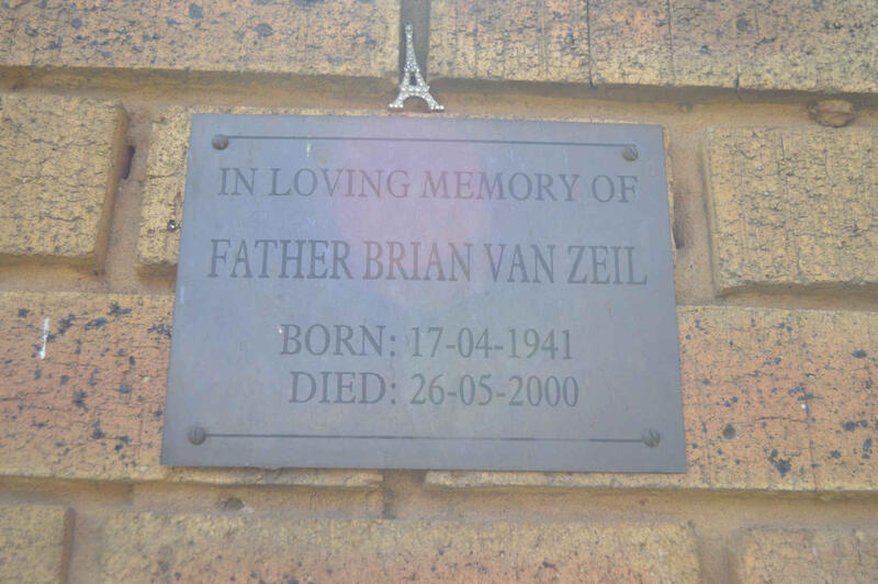 ZEIL Brian, van 1941-2000