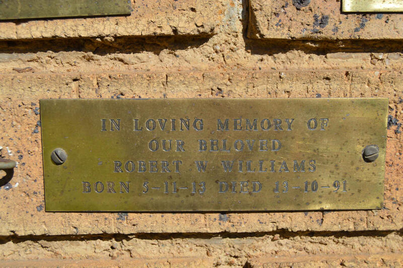WILLIAMS Robert W. 1913-1991