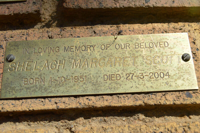 SCOTT Shelagh Margaret 1951-2004