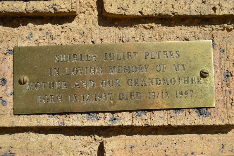 PETERS Shirley Juliet 1937-1997