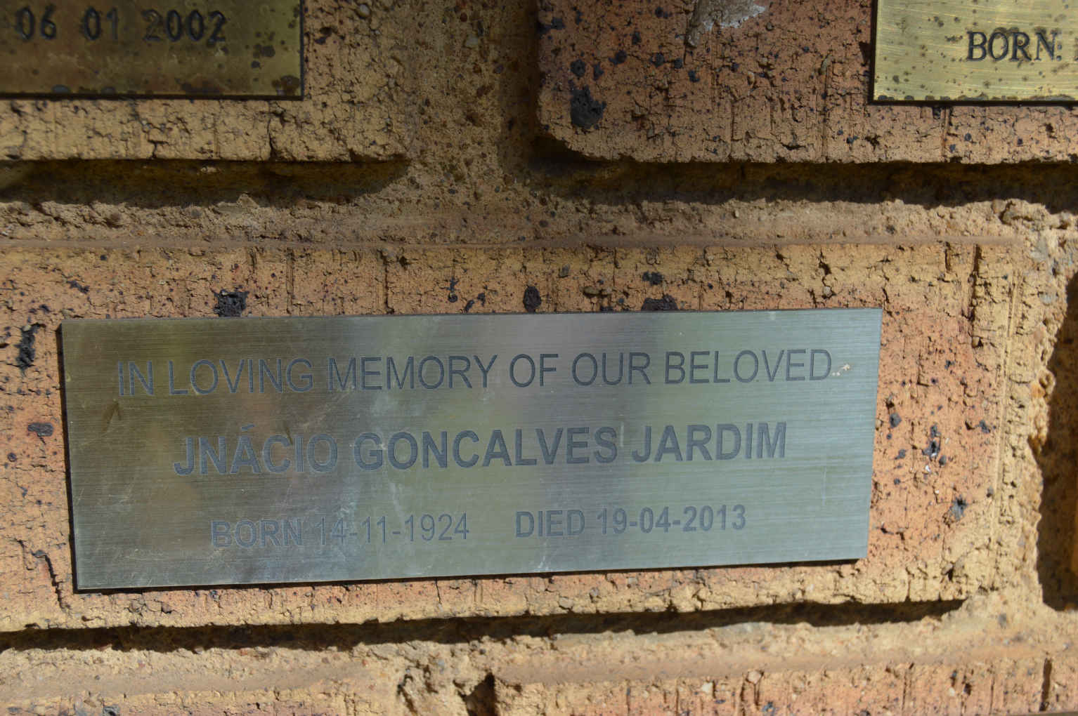 JARDIM Jnácio Goncalves 1924-2013
