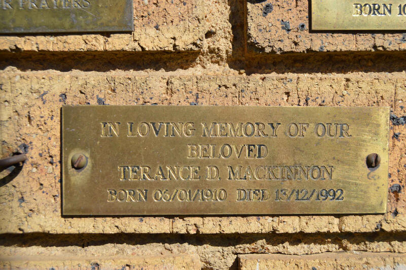 MACKINNON Terance D. 1910-1992