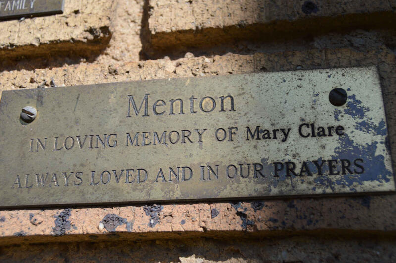 MENTON Mary Clare