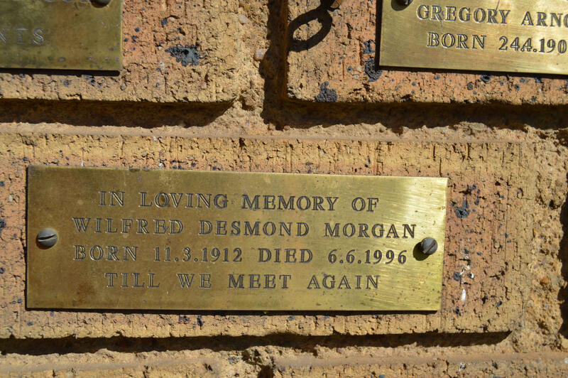 MORGAN Wilfred Desmond 1912-1996