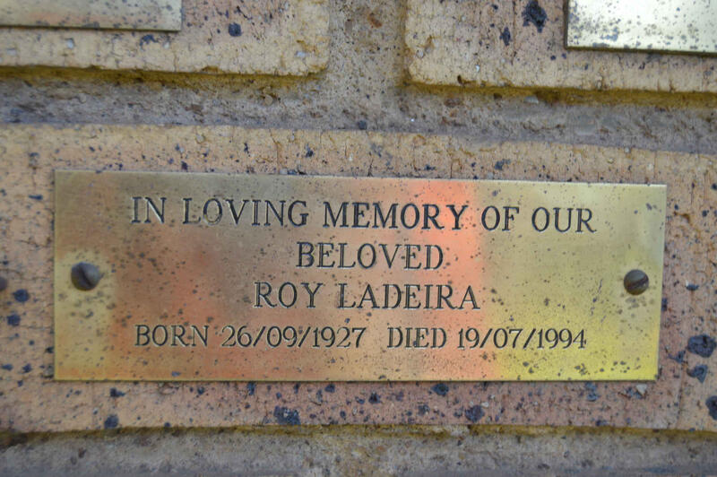 LADEIRA Roy 1927-1994