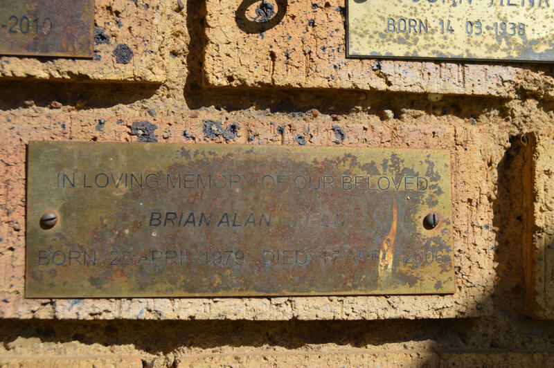 GREEN Brian Alan 1979-2006