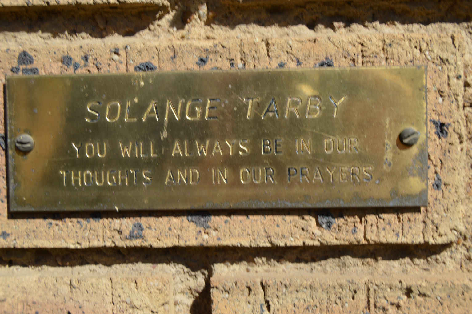 TARBY Solange