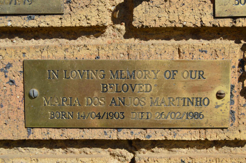 MARTINHO Maria Dos Anjos 1903-1986