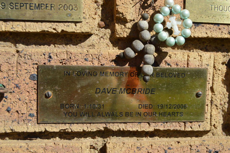 McBRIDE Dave 1931-2006