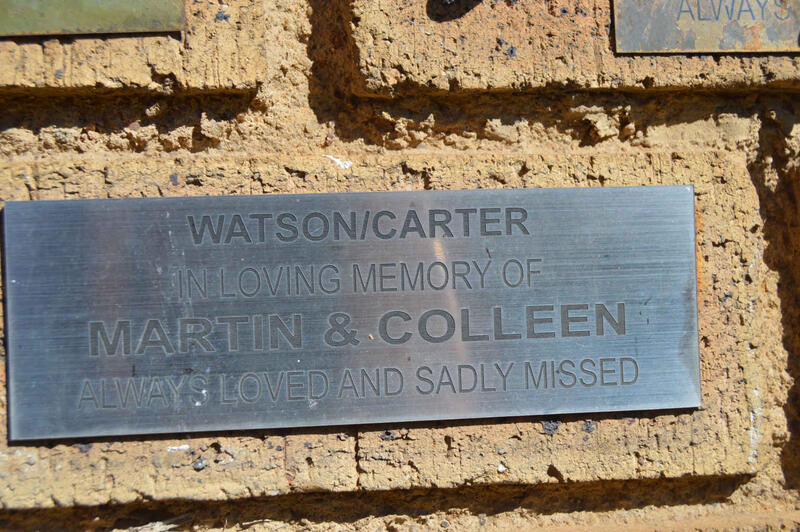 WATSON Martin & Colleen CARTER