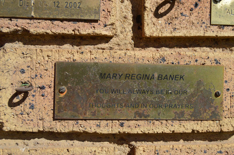 BANEK Mary Regina