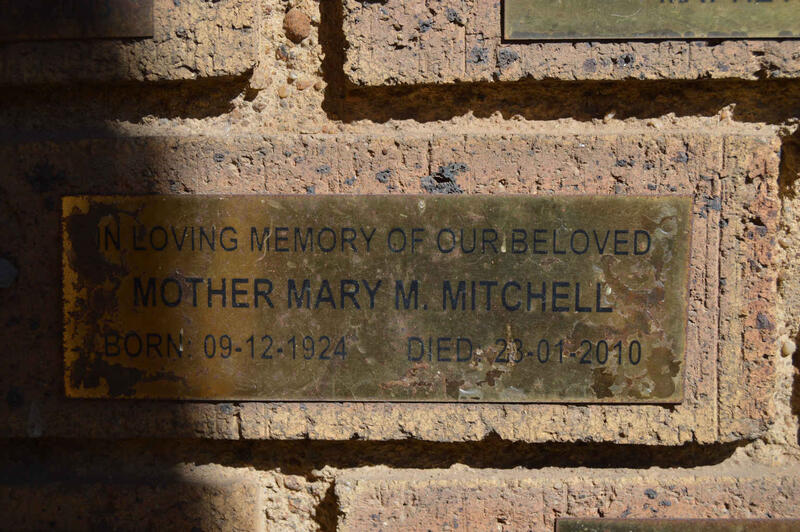 MITCHELL Mary M. 1924-2010