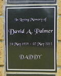 PALMER David A. 1939-2013