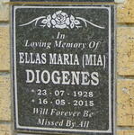 DIOGENES Ellas Maria 1928-2015