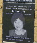 ULBRICH Gertruida Margaretha 1937-2006