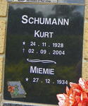 SCHUMANN Kurt 1928-2004 & Miemie 1934-
