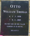 OTTO William Thomas 1930-2005