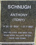 SCHNUGH Anthony 1934-1997