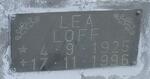 LOFF Lea 1925-1996